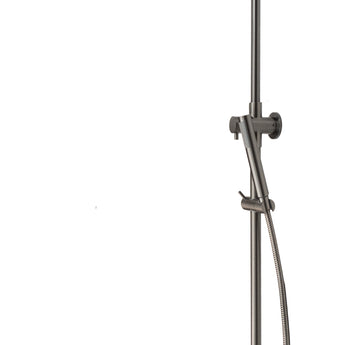 Essence Gunmetal Dual Shower with Diverter | WELS 5 Star - TB 