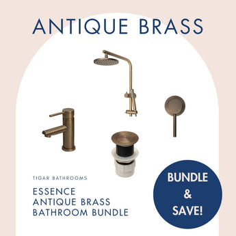 Essence Bathroom Bundle 1 | Antique Brass - TB 