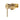 Brushed Gold Wall Mixer Tap with In-Wall Body