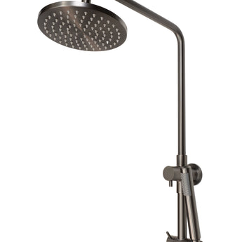 Essence Gunmetal Dual Shower with Diverter | WELS 5 Star - TB 