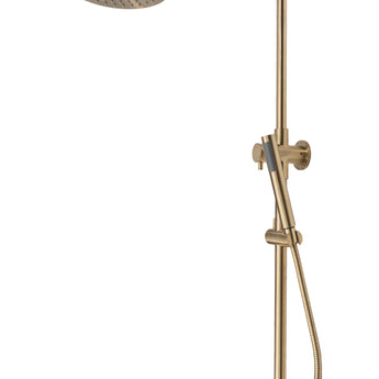Essence Brushed Gold Dual Shower with Diverter | WELS 5 Star - TB 