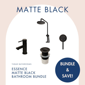 Essence Bathroom Bundle 1 | Matte Black - TB 