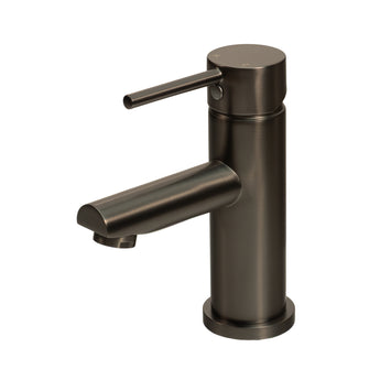 Essence Gunmetal Straight - Basin Mixer | WELS 5 Star