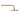 Essence Brushed Gold Showerhead on Wall Mounted Arm | WELS 5 Star - TB 