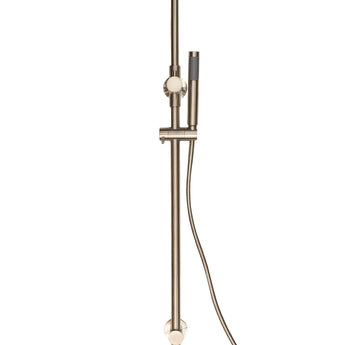 Essence Brushed Nickel Dual Shower with Diverter | WELS 5 Star - TB 