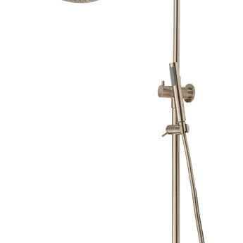 Essence Brushed Nickel Dual Shower with Diverter | WELS 5 Star - TB 