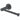 Essence Matte Black Round Toilet Paper Holder