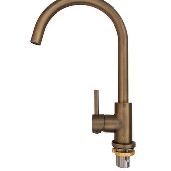 Essence Antique Brass Mixer Tap – Kitchen & Laundry | WELS 6 Star