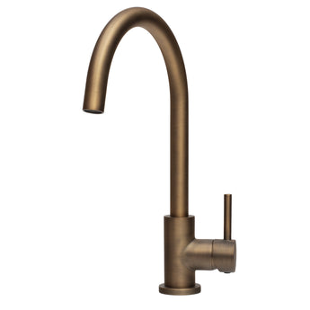 Essence Antique Brass Mixer Tap – Kitchen & Laundry | WELS 6 Star