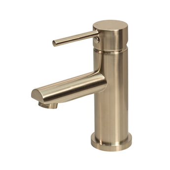 Essence Brushed Nickel Straight - Basin Mixer | WELS 5 Star