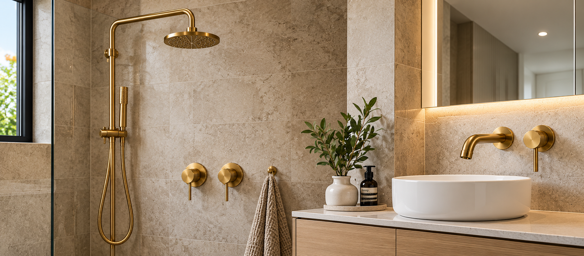 Essence Bathroom Bundle 1 | Antique Brass
